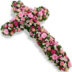 CROIX DE FLEURS DEUIL LA MARTINIQUE STAUROS