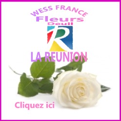 fleurs deuil la reunion